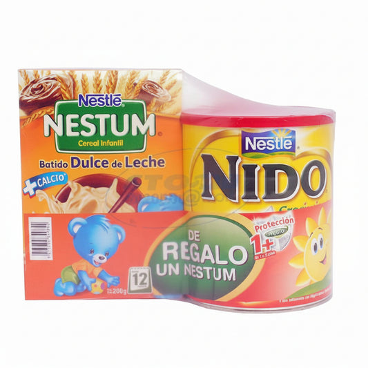 LECHE POLVO 1 NIDO 2.2KG + NESTUM 200GR