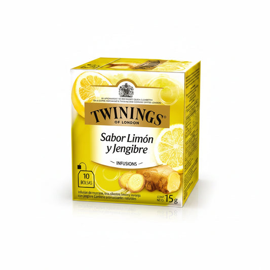 TE LIMON Y JENGIBRE TWININGS 15GR
