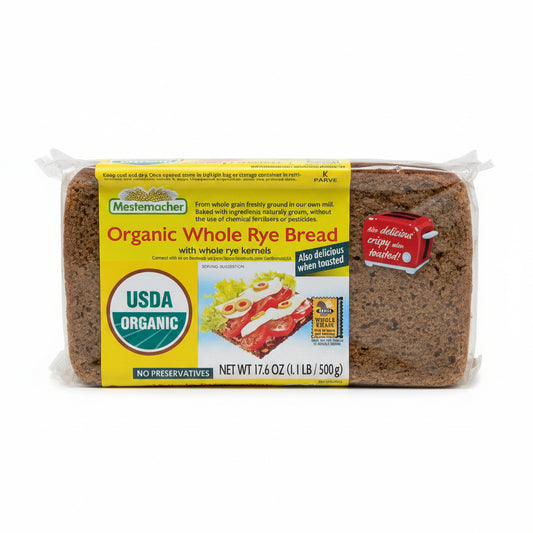 MESTEMACHER NATURAL WHOLE RYE 500GR