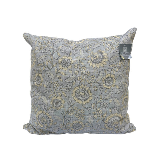 COJÍN DECORATIVO CON ESTAMPADO DE FLORES