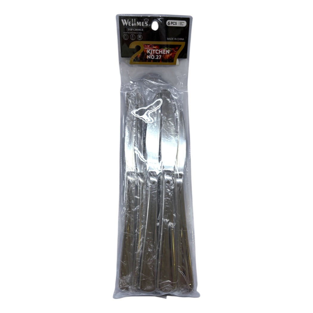 SET DE CUCHILLOS 6U
