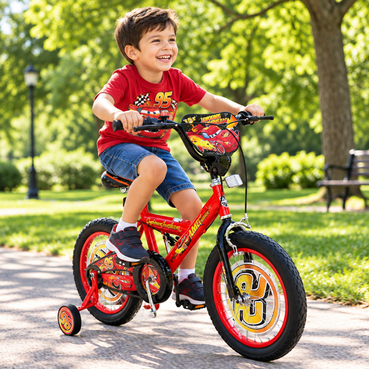 BICICLETA INFANTIL DE CARS RIN 16"