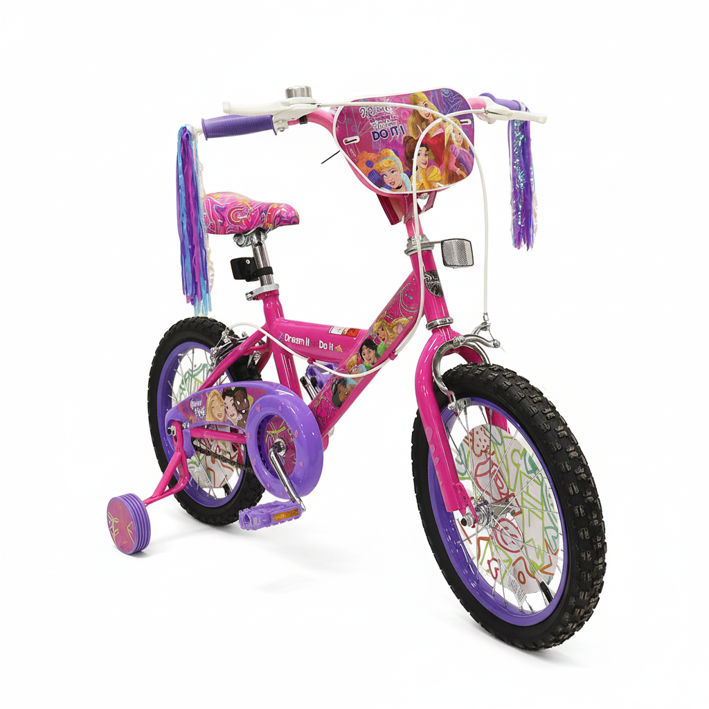 BICICLETA INFANTIL DE PRINCESAS DISNEY RIN 16"