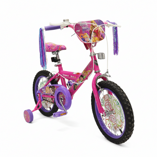 BICICLETA INFANTIL DE PRINCESAS DISNEY RIN 16"