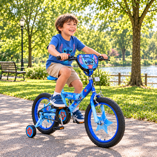 BICICLETA INFANTIL DE STITCH RIN 12"