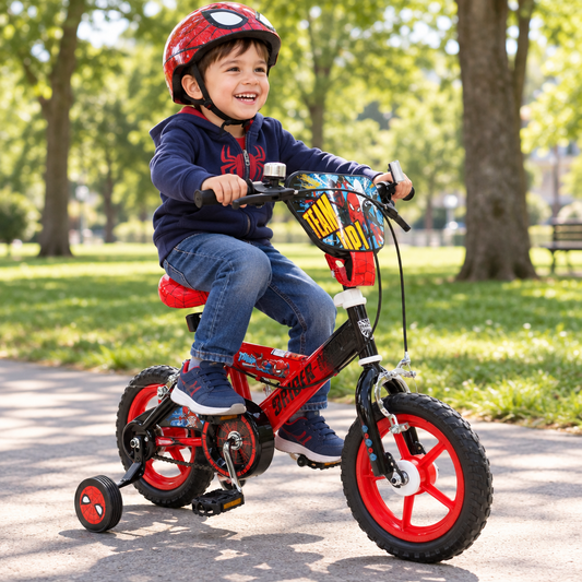 BICICLETA INFANTIL DE SPIDERMAN RIN 12"