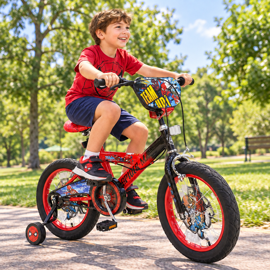 BICICLETA INFANTIL DE SPIDERMAN RIN 16"
