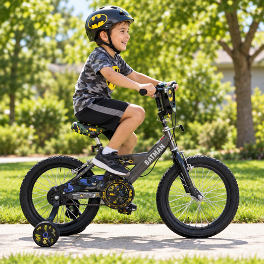 BICICLETA INFANTIL DE BATMAN RIN 16"