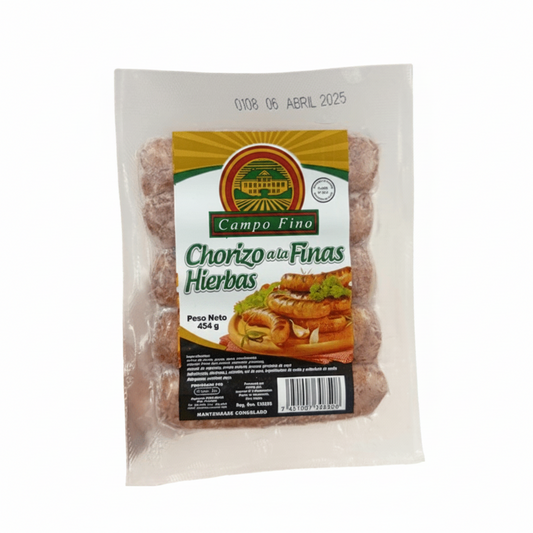 CHORIZO FINAS HIERBAS CAMPO FINO 1LB