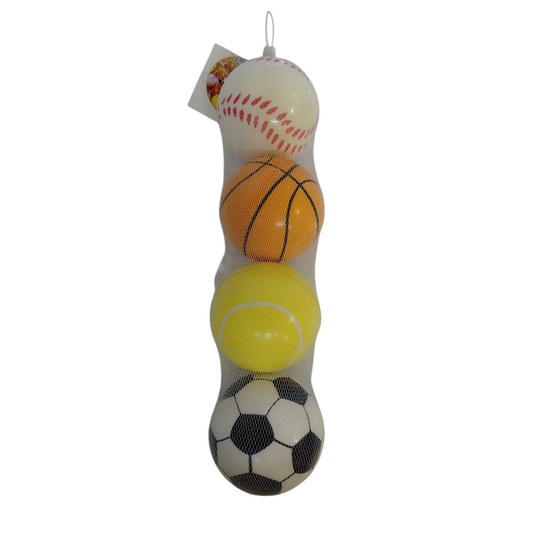 SET DE 4 PELOTAS PEQUEÑAS