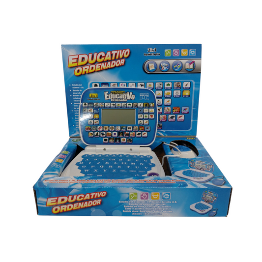 COMPUTADORA EDUCATIVA INGLES/ESPAÑOL