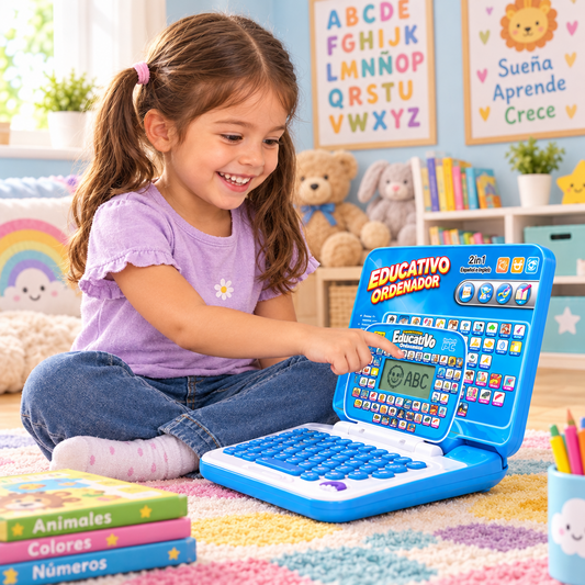 COMPUTADORA EDUCATIVA INGLES/ESPAÑOL