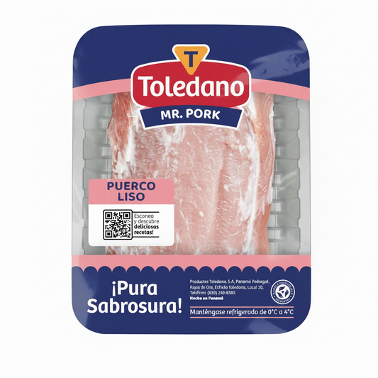 PUERCO LISO ENTERO BANDEJA TOLEDANO 1.8KG