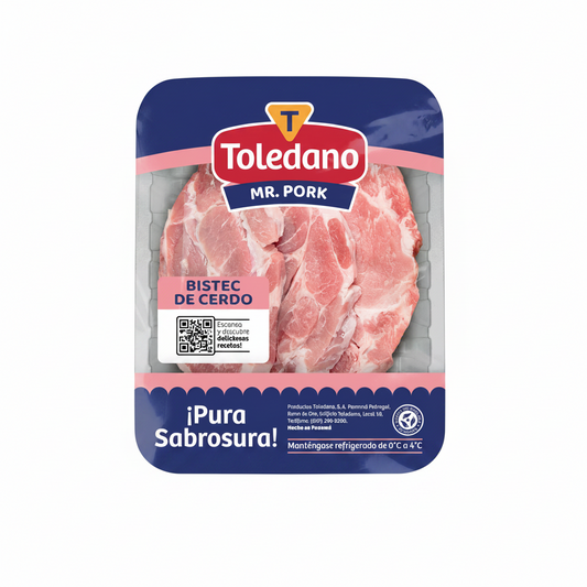 BISTEC DE CERDO CON HUESO TOLEDANO 1.8KG