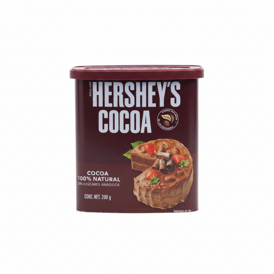 COCOA EN POLVO NATURAL HERSHEY 200GR