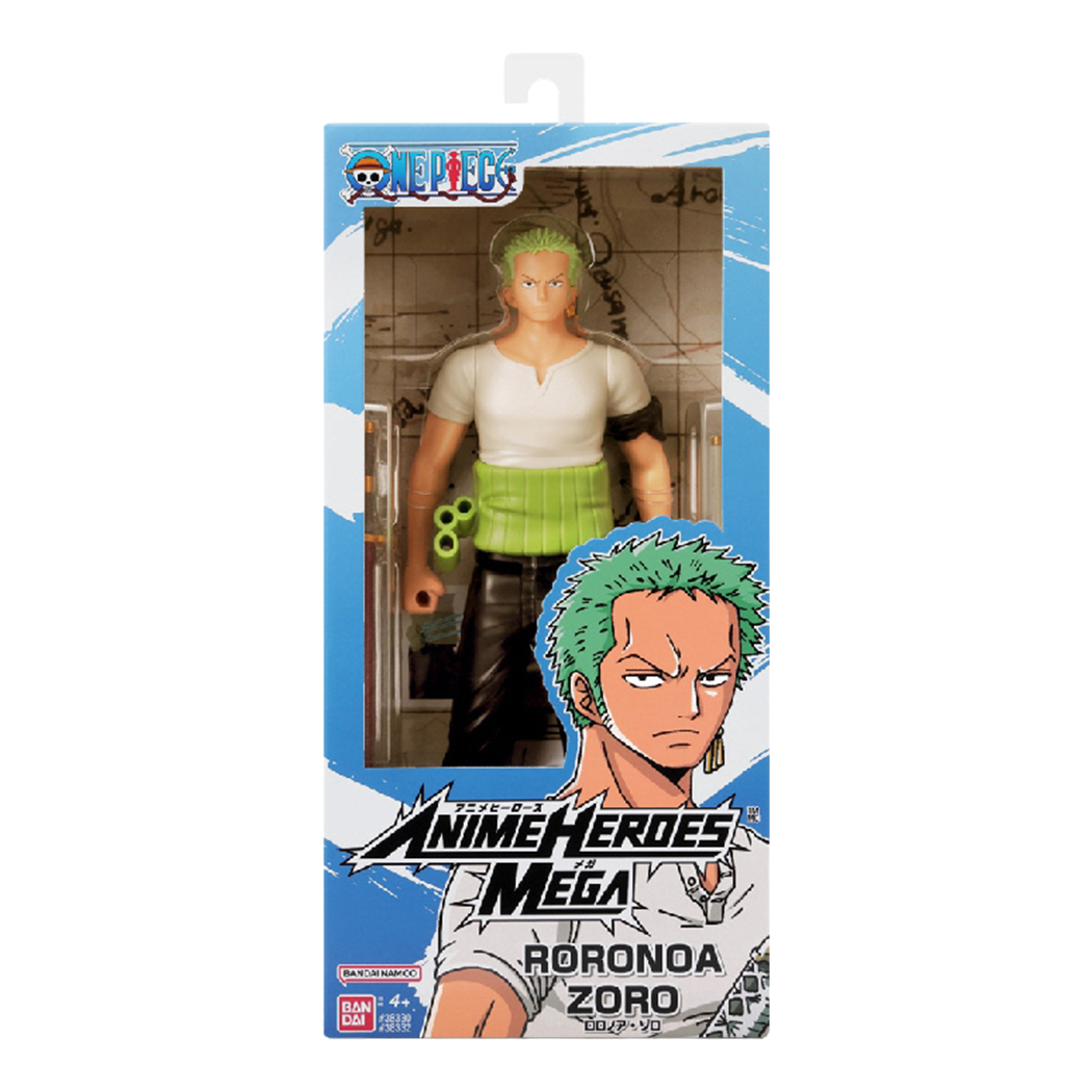 FIGURA DE ANIME RORONOA ZORO 12" BANDAI