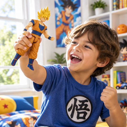FIGURA DE ANIME SUPER SAIYAN GOKU 12" BANDAI