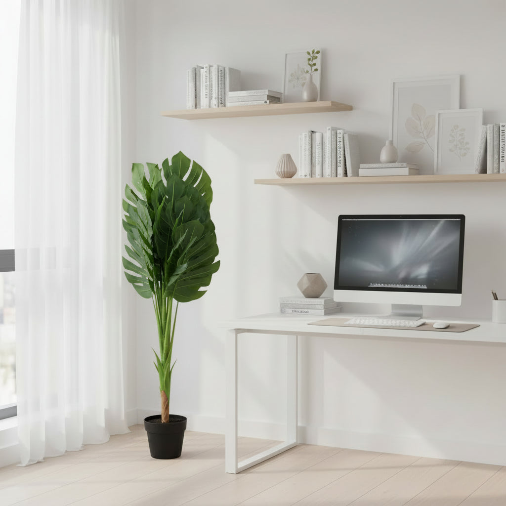 MONSTERA DELICIOSA ARTIFICIAL DECORATIVA