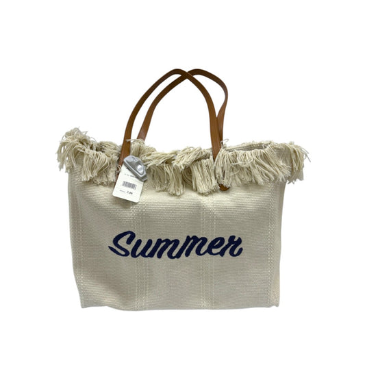 BOLSO CREMA DE PLAYA