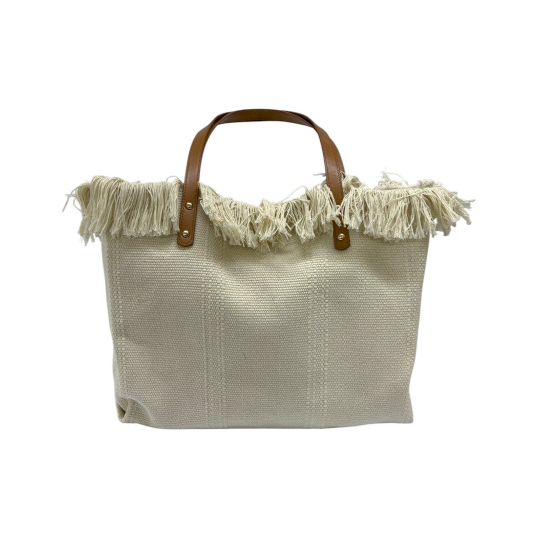 BOLSO CREMA DE PLAYA
