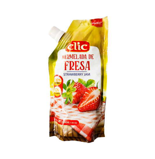 MERMELADA DE FRESA CLIC 200GR