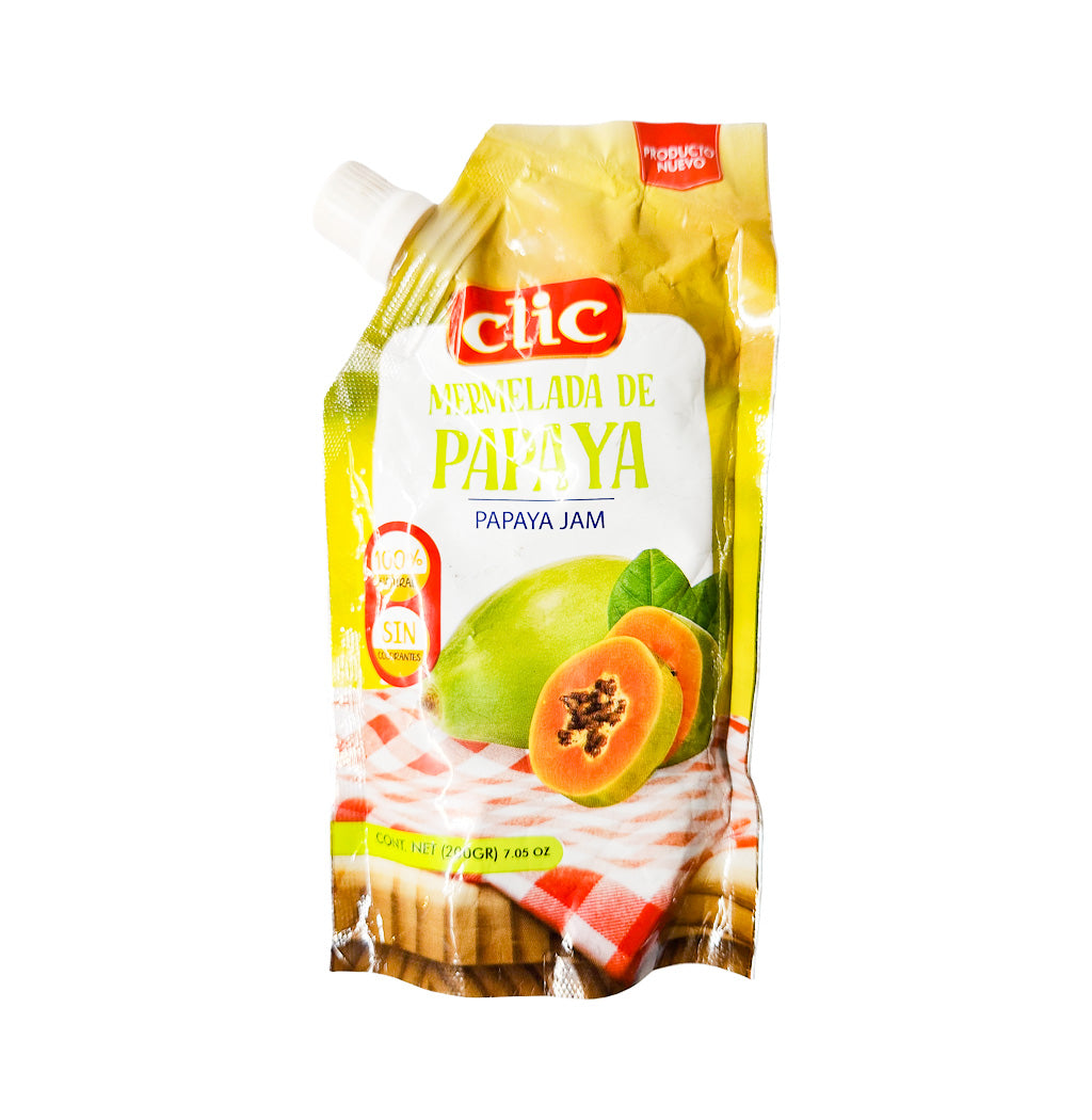 MERMELADA DE PAPAYA CLIC 200GR
