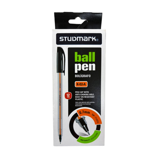 BOLIGRAFO TINTA SEMIGEL NEGRO 12U
