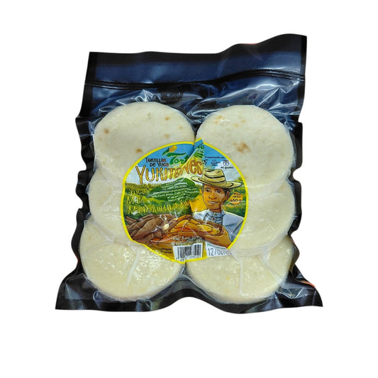 TORTILLAS YUCA CON MAIZ TORTIMASA 450GR