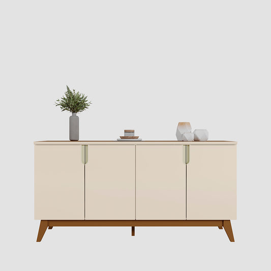 BUFFETERA BEIGE CON 4 GAVETAS