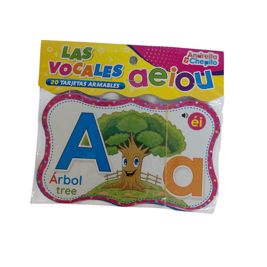 TARJETAS DIDACTICAS LAS VOCALES