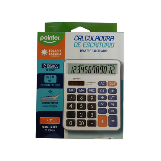 CALCULADORA DE ESCRITORIO 12 DIGITOS
