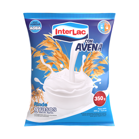 BEBIDA EN POLVO CON AVENA INTERLAC 350GR