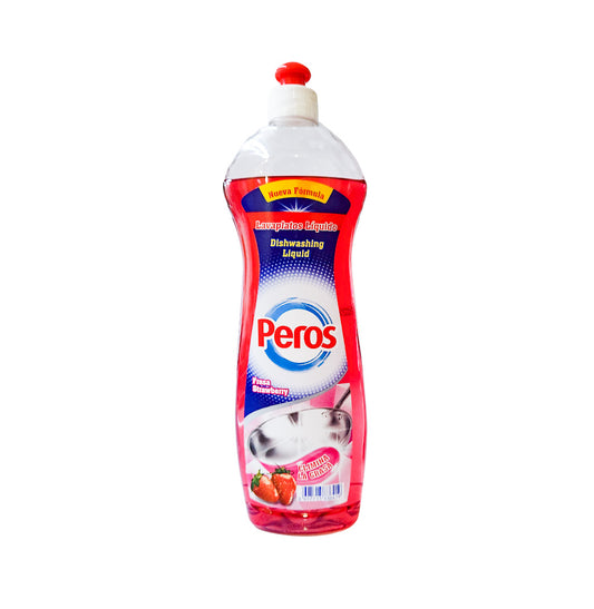 LAVAPLATOS LÍQUIDO FRESA PEROS 750ML