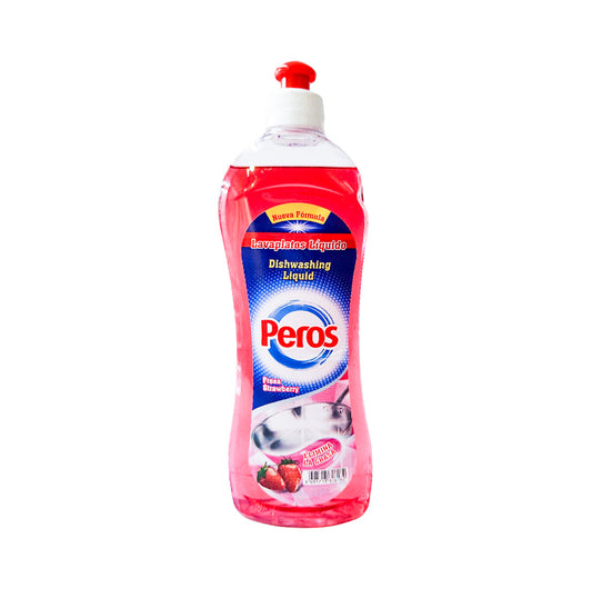LAVAPLATOS LÍQUIDO FRESA PEROS 500ML