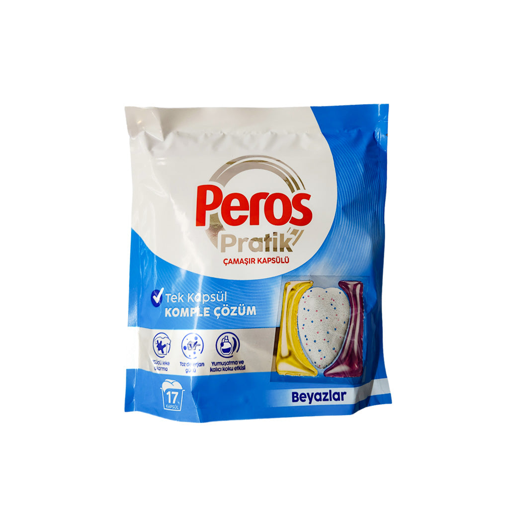 DETERGENTE EN CAPSULA ROPA BLANCA PEROS 17U