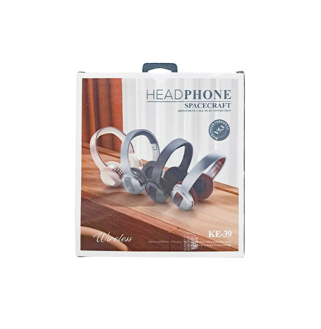 AUDIFONOS INALÁMBRICOS DE DIADEMA KE-39
