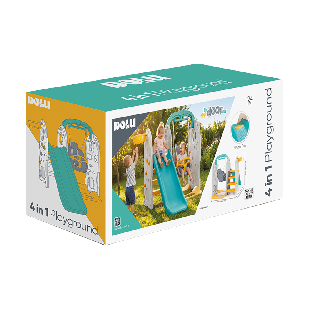CENTRO DE JUEGO INFANTIL 4 EN 1 DOLU