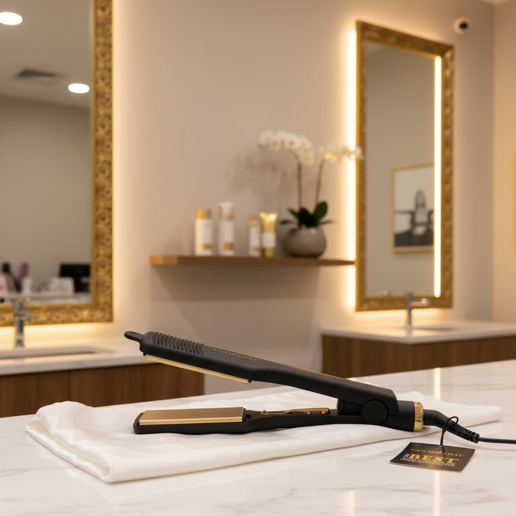PLANCHA DE CABELLO PROFESIONAL GOLD 'N HOT