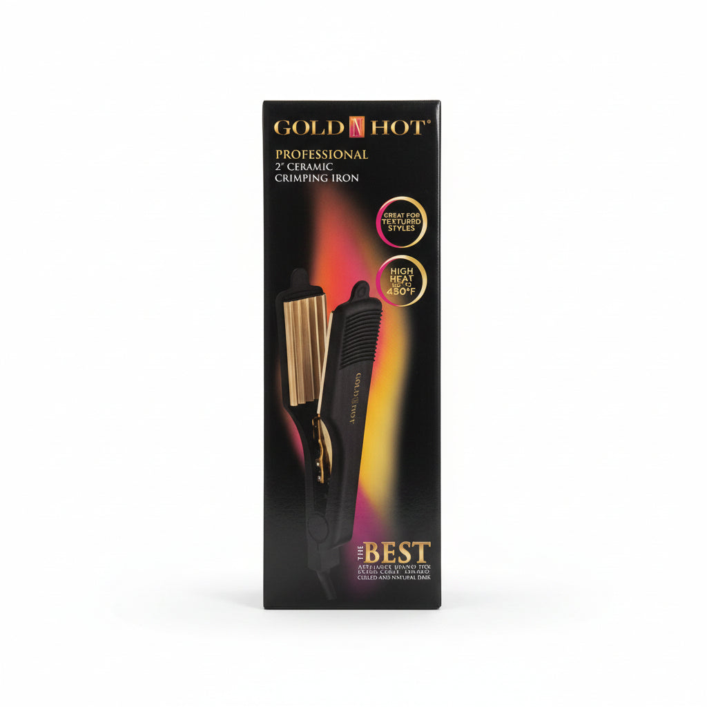 PLANCHA DE CABELLO PROFESIONAL GOLD 'N HOT