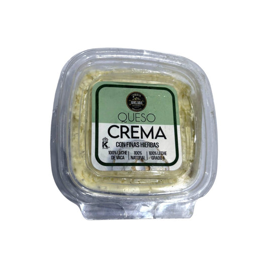 QUESO CREMA FINAS HIERBAS ADELAIDA 8OZ