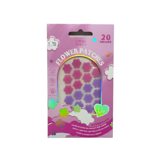 PARCHES FACIALES DE FLORES BEAUVISAGE