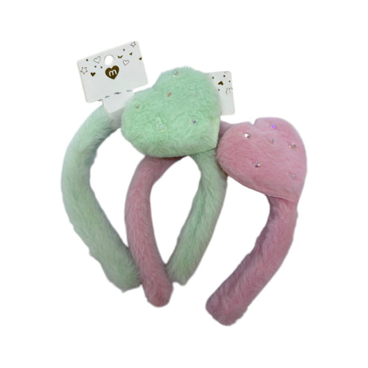 VINCHA DE NIÑA CON CORAZON