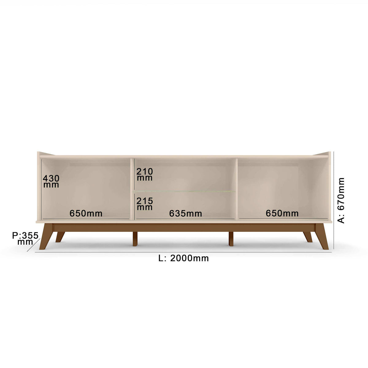 MUEBLE PARA TV BANCADA GUARUJA