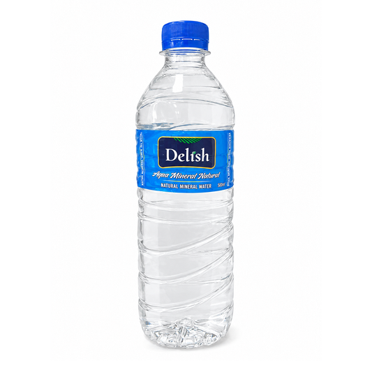 AGUA MINERAL NATURAL DELISH 500ML