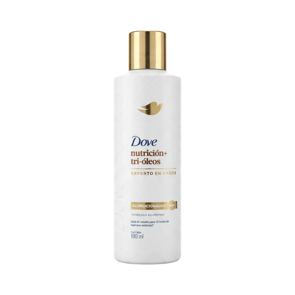 ACONDICIONADOR NUTRICIÓN+ TRI-OLEOS DOVE 190ML