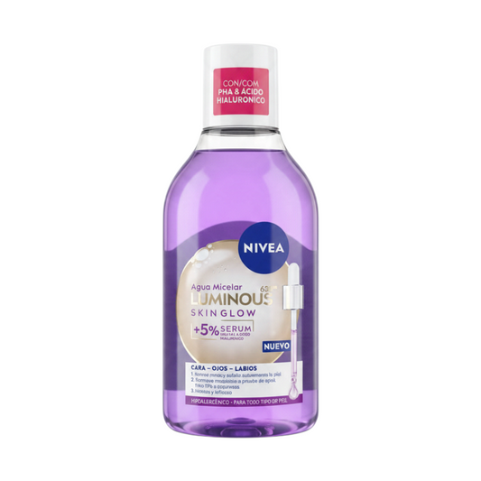 AGUA MICELAR LUMINOUS SKING NIVEA 400ML