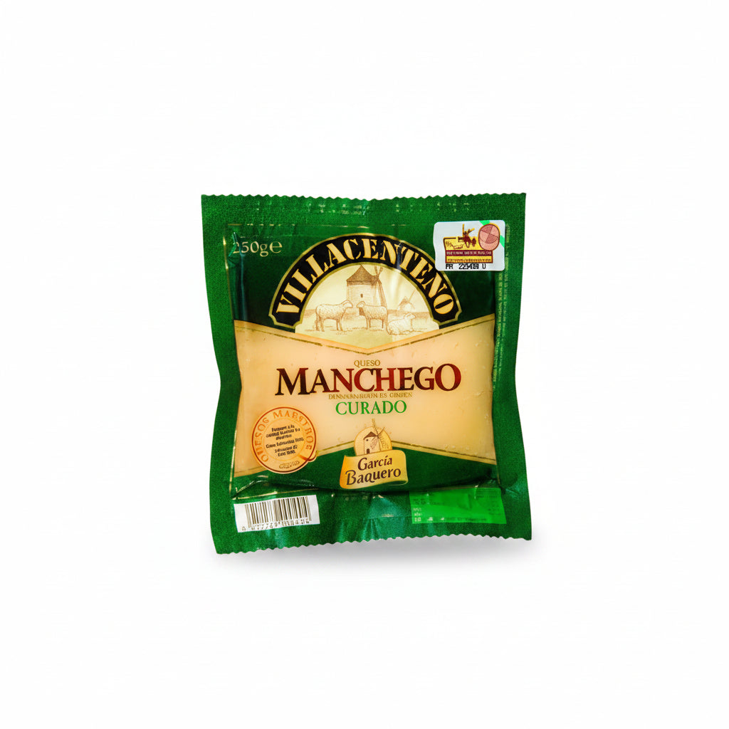 QUESO MANCHEGO VILLACENTENO 250GR