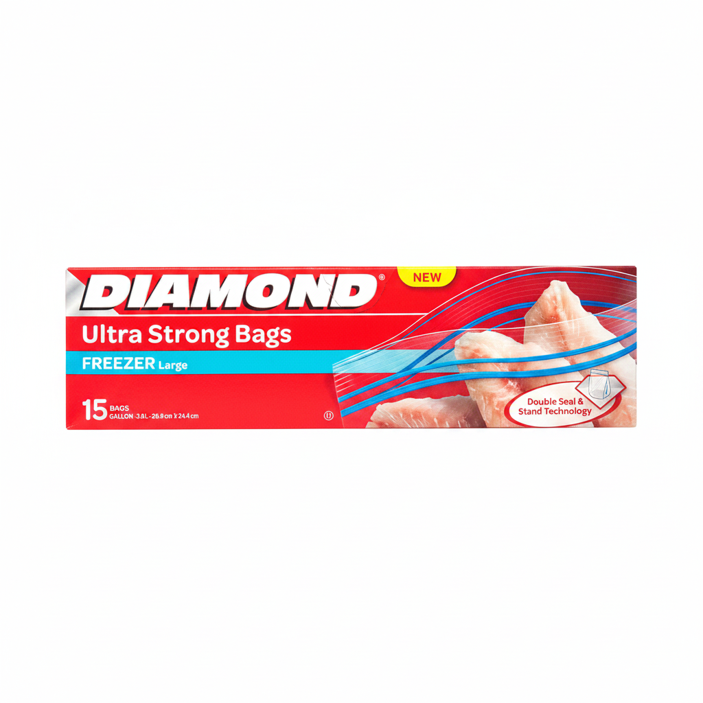 BOLSA HERMÉTICA GRANDE PARA CONGELADOR 15U
