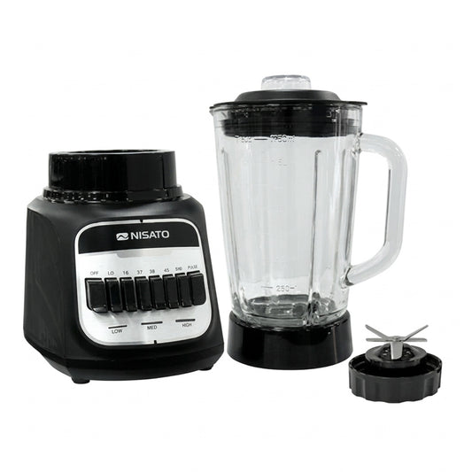 LICUADORA NEGRA V VIDRIO 600W