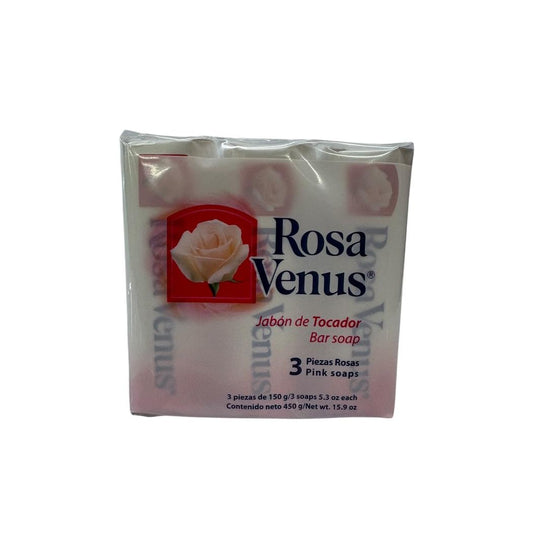 JABÓN CORPORAL ROSADO 3PACK 150GR